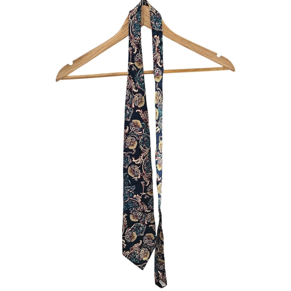 Morgan Hart Men's Paisley 100% Tie - Picture 1 of 5